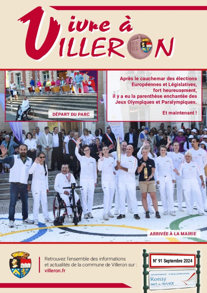 Vivre à Villeron – Septembre 2024